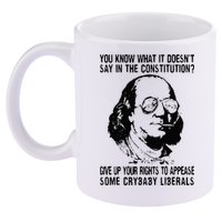 You Know What It Doesn't Say In The Constitution 11oz C Handle Ceramic Mug