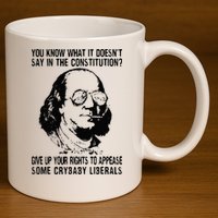 You Know What It Doesn't Say In The Constitution 11oz C Handle Ceramic Mug