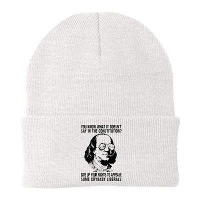 You Know What It Doesn't Say In The Constitution Beanie