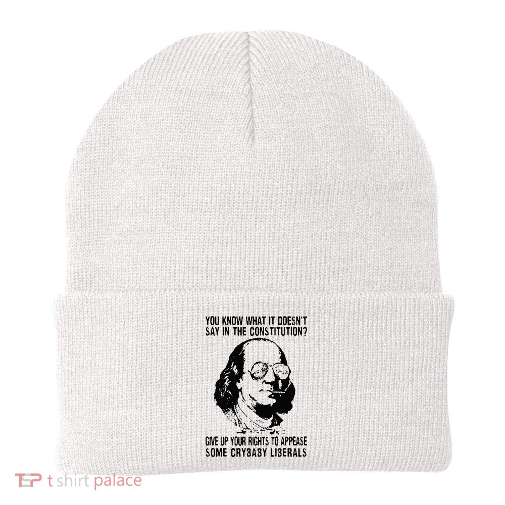 You Know What It Doesn't Say In The Constitution Beanie