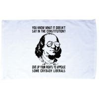 You Know What It Doesn't Say In The Constitution Microfiber Hand Towel