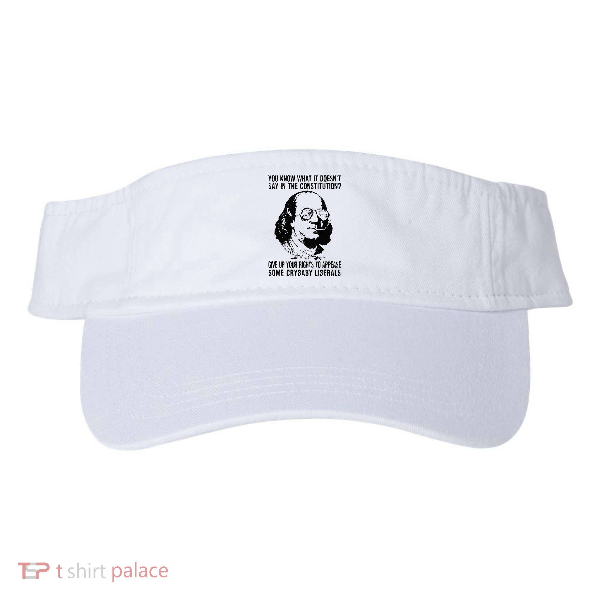 You Know What It Doesn't Say In The Constitution Visor