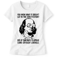 You Know What It Doesn't Say In The Constitution Womens T-Shirt