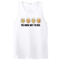 You Know Why IM Here Thanksgiving Eggs PosiCharge Competitor Tank