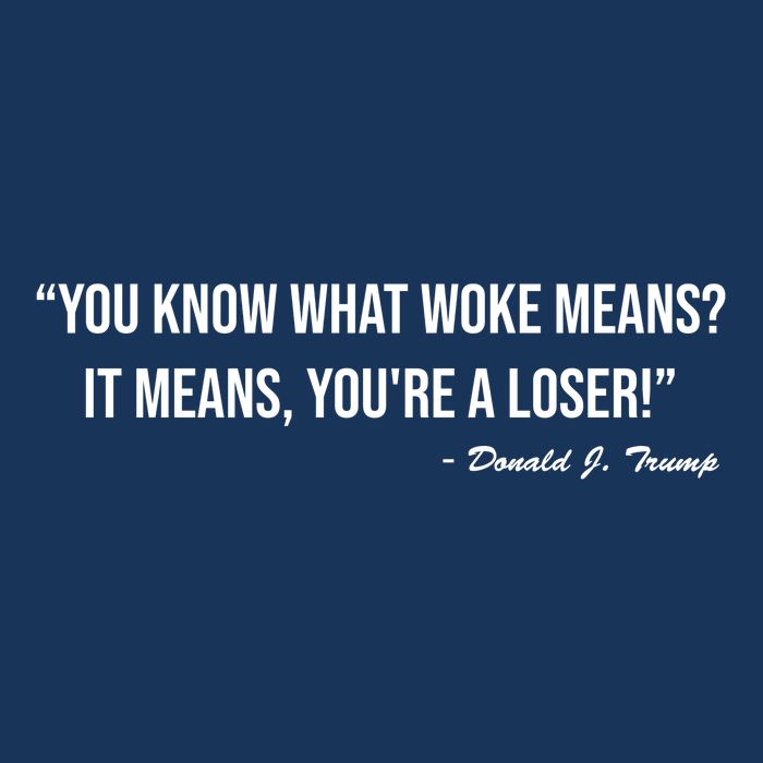 You Know What Woke Means? It Means, You're A Loser! Flatbill Hat
