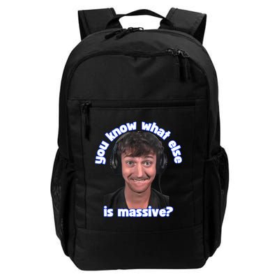 You Know What Else Is Massive Low Taper Fade Meme Funny Joke Daily Commute Backpack
