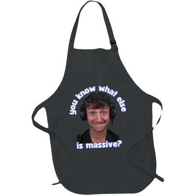 You Know What Else Is Massive Low Taper Fade Meme Funny Joke Full-Length Apron With Pockets