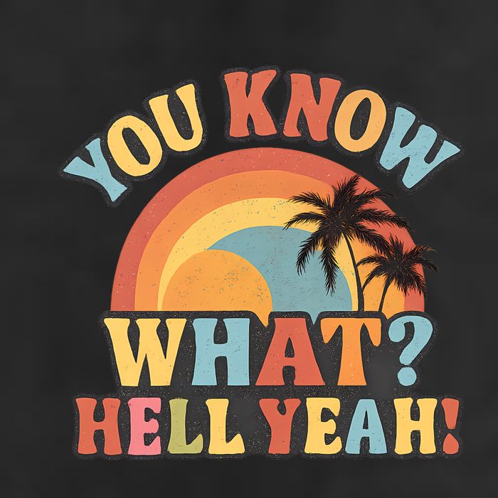 You Know What? Hell Yeah! Golf Towel