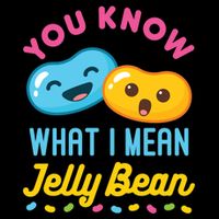 You Know What I Mean Jelly Bean 7-Panel Snapback Hat