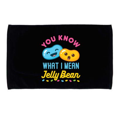 You Know What I Mean Jelly Bean Microfiber Hand Towel