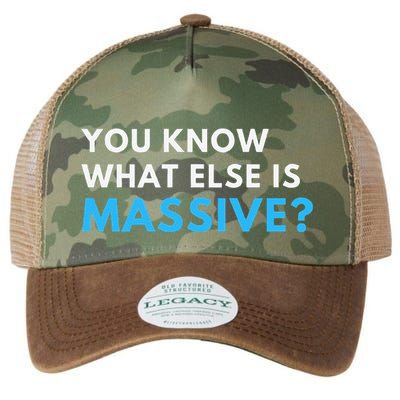 You Know What Else Is Massive Meme Legacy Tie Dye Trucker Hat