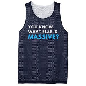 You Know What Else Is Massive Meme Mesh Reversible Basketball Jersey Tank