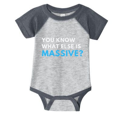You Know What Else Is Massive Meme Infant Baby Jersey Bodysuit