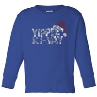 Yippee Kiyay Toddler Long Sleeve Shirt