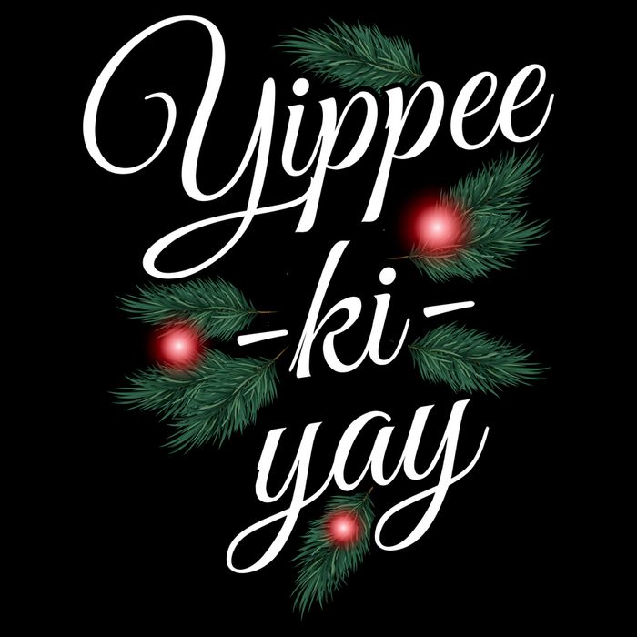 Yippee Ki Yay Christmas Holiday Impact Tech Backpack