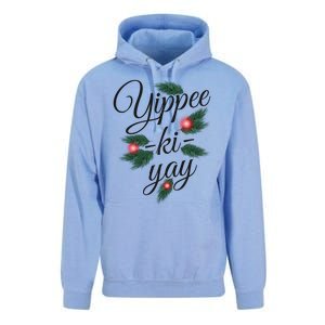 Yippee Ki Yay Christmas Holiday Unisex Surf Hoodie