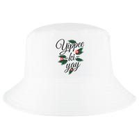 Yippee Ki Yay Christmas Holiday Cool Comfort Performance Bucket Hat