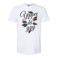 Yippee Ki Yay Christmas Holiday Softstyle CVC T-Shirt