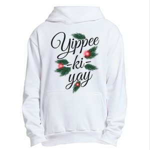 Yippee Ki Yay Christmas Holiday Urban Pullover Hoodie