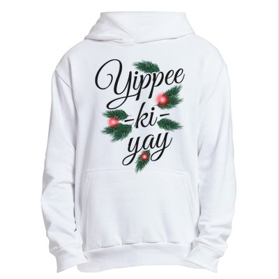 Yippee Ki Yay Christmas Holiday Urban Pullover Hoodie