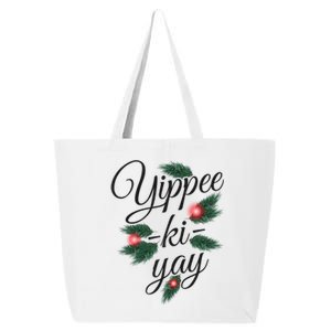 Yippee Ki Yay Christmas Holiday 25L Jumbo Tote