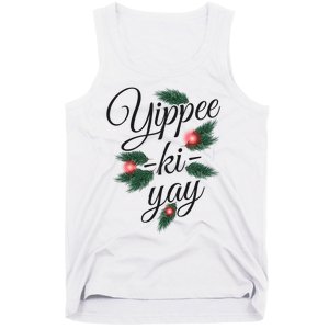 Yippee Ki Yay Christmas Holiday Tank Top