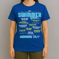 You Know You're A Swimmer When Funny List For Swim Gift T-Shirt