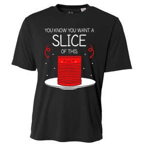 You Know You Want A Slice Of This Canned Cranberry Sauce Cooling Performance Crew T-Shirt