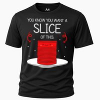 You Know You Want A Slice Of This Canned Cranberry Sauce Cooling Performance Crew T-Shirt