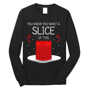 You Know You Want A Slice Of This Canned Cranberry Sauce Long Sleeve Shirt