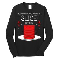 You Know You Want A Slice Of This Canned Cranberry Sauce Long Sleeve Shirt