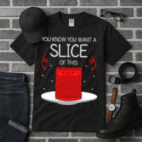 You Know You Want A Slice Of This Canned Cranberry Sauce Tall T-Shirt
