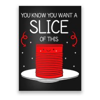 You Know You Want A Slice Of This Canned Cranberry Sauce Poster