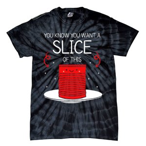 You Know You Want A Slice Of This Canned Cranberry Sauce Tie-Dye T-Shirt