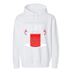 You Know You Want A Slice Of This Canned Cranberry Sauce Garment-Dyed Fleece Hoodie