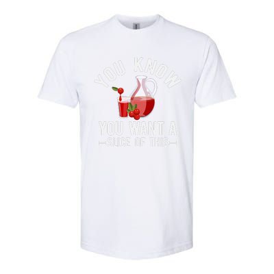 You Know You Want A Slice Of This Funny Thanksgiving Softstyle CVC T-Shirt