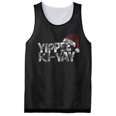 Yippee Ki Yay Mesh Reversible Basketball Jersey Tank