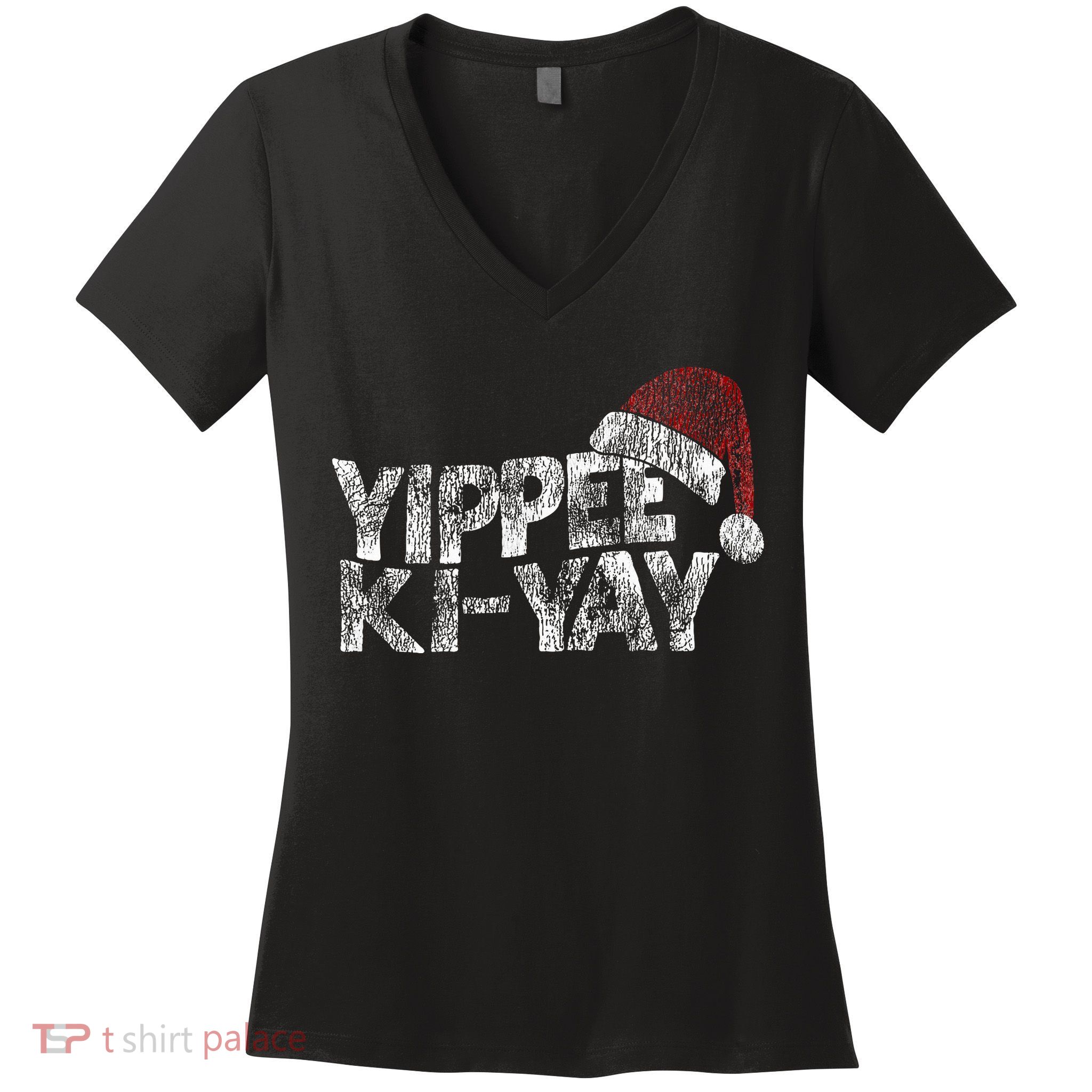 Yippee Ki Yay Women's V-Neck T-Shirt