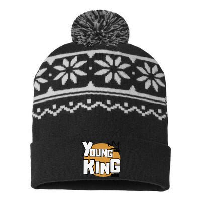 Young Kings USA-Made Snowflake Beanie