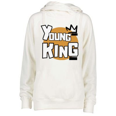 Young Kings Womens Funnel Neck Pullover Hood