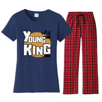 Young Kings Women's Flannel Pajama Set