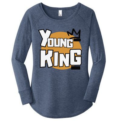 Young Kings Women's Perfect Tri Tunic Long Sleeve Shirt