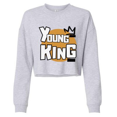 Young Kings Cropped Pullover Crew