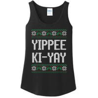 Yippee Ki Yay Funny Christmas Funny Gift Ladies Essential Tank