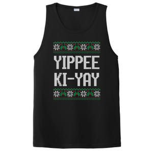 Yippee Ki Yay Funny Christmas Funny Gift PosiCharge Competitor Tank