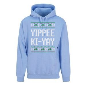 Yippee Ki Yay Funny Christmas Funny Gift Unisex Surf Hoodie