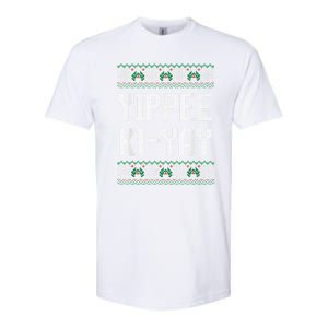 Yippee Ki Yay Funny Christmas Funny Gift Softstyle CVC T-Shirt