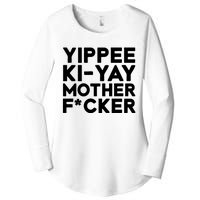 Yippee Ki Yay Mother F Cker Women's Perfect Tri Tunic Long Sleeve Shirt