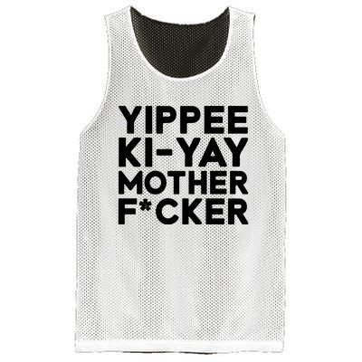 Yippee Ki Yay Mother F Cker Mesh Reversible Basketball Jersey Tank