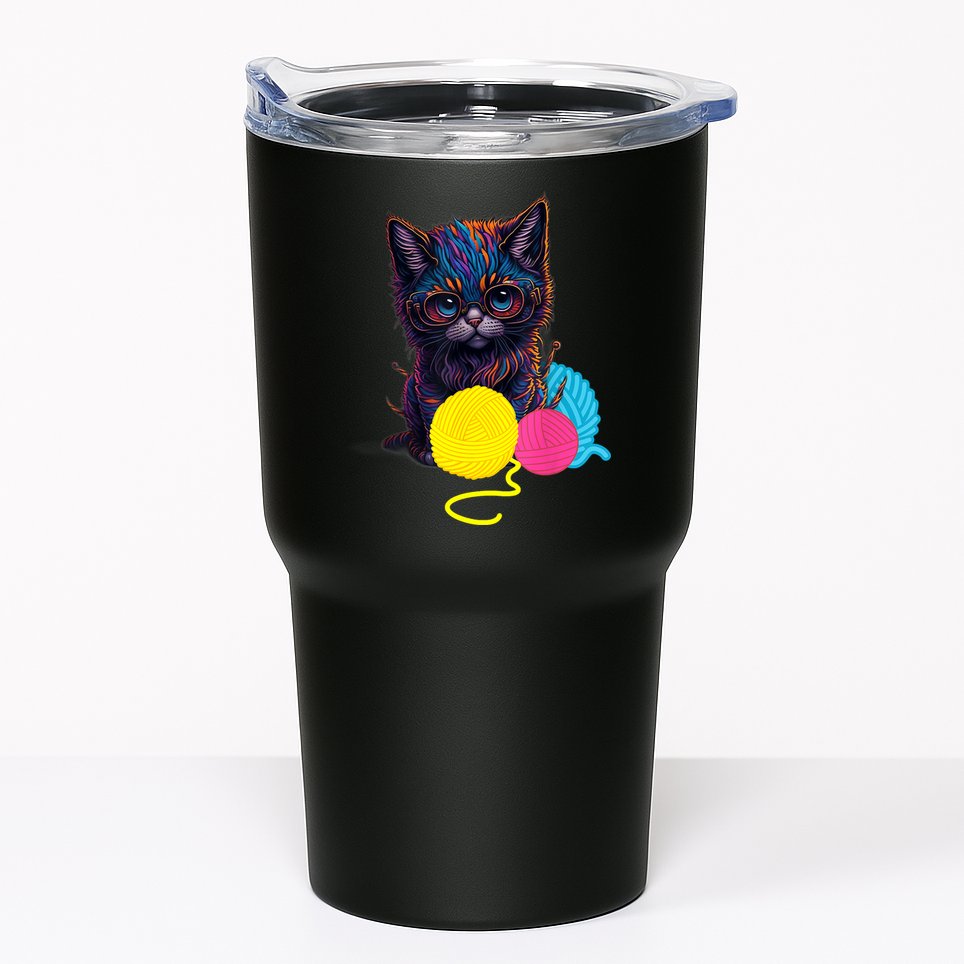 Yarn Kitten Tumbler